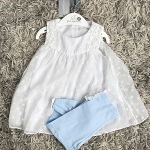 Brand new 2 piece Dress + Leggings